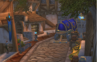 Stormwind City with High Elf Theme